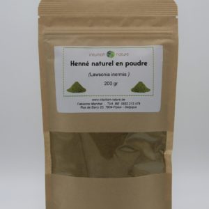 Henné naturel en poudre