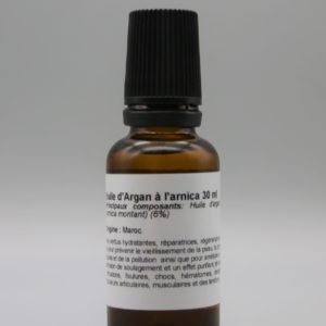 Huile d'argan à l'arnica