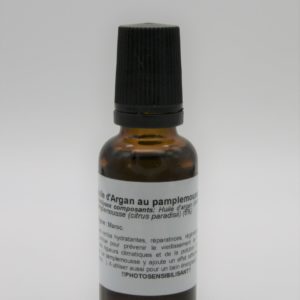 Huile d'argan au pamplemousse